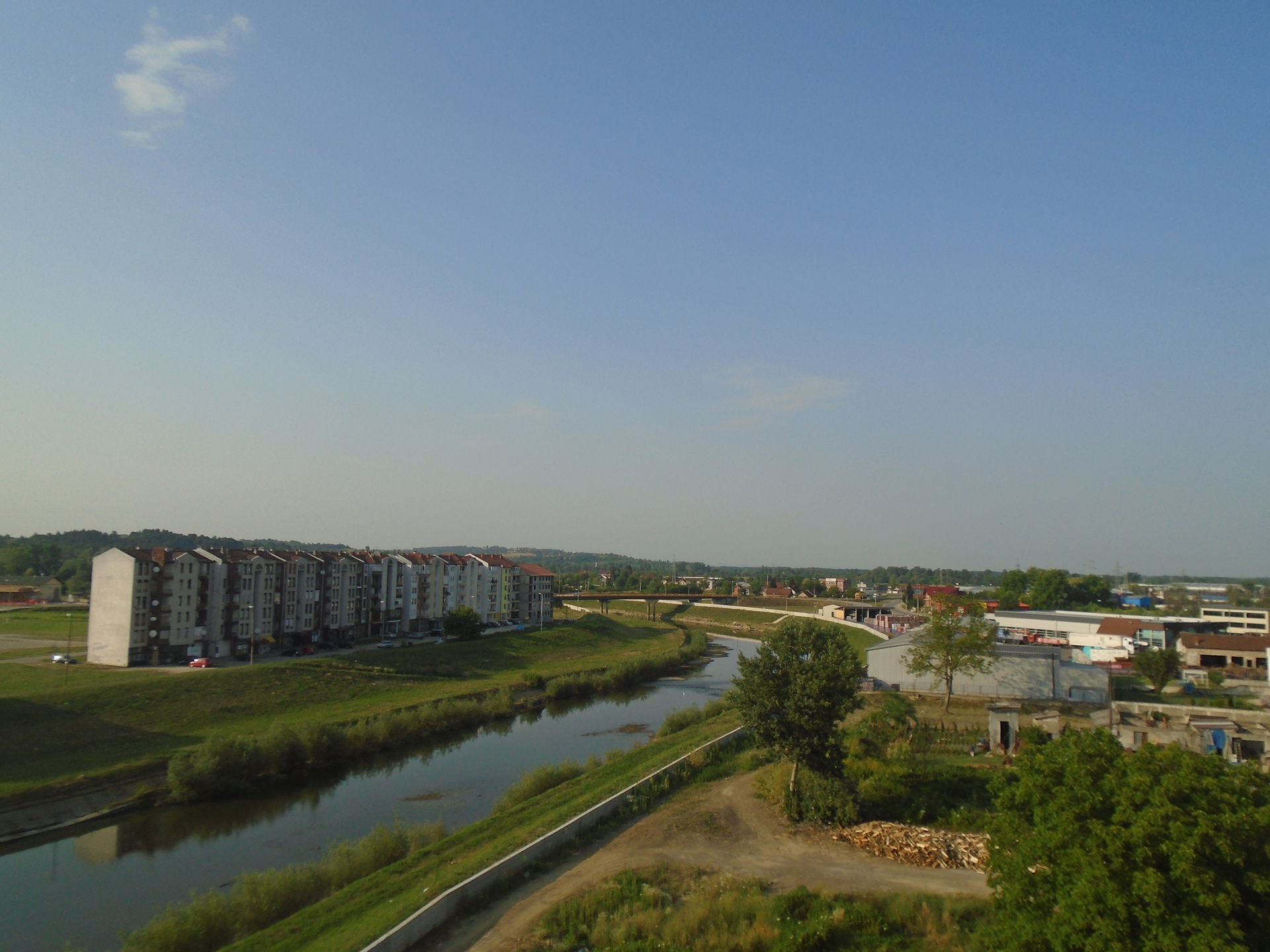 River Ukrina in Derventa