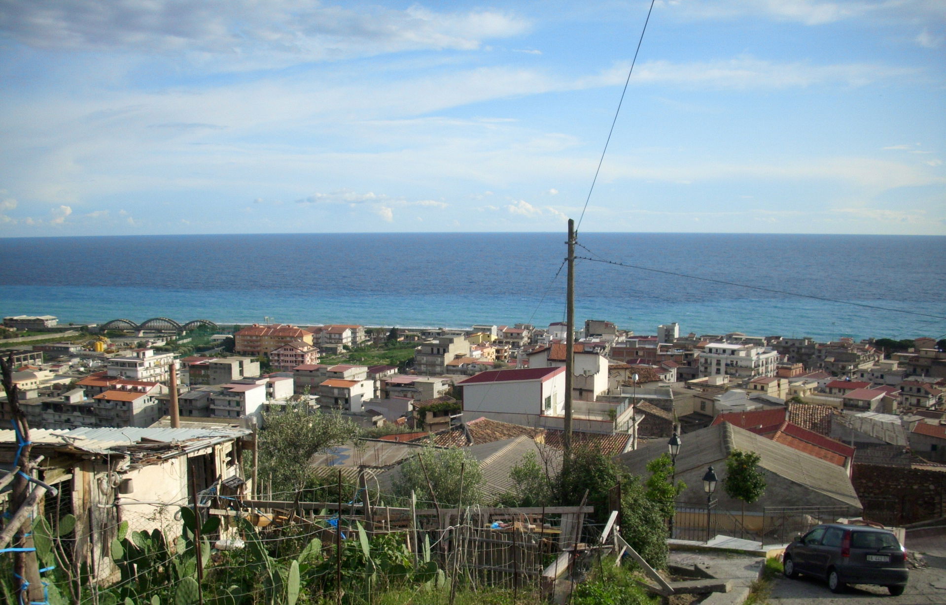 A view of the city of Melito, in Calabria.