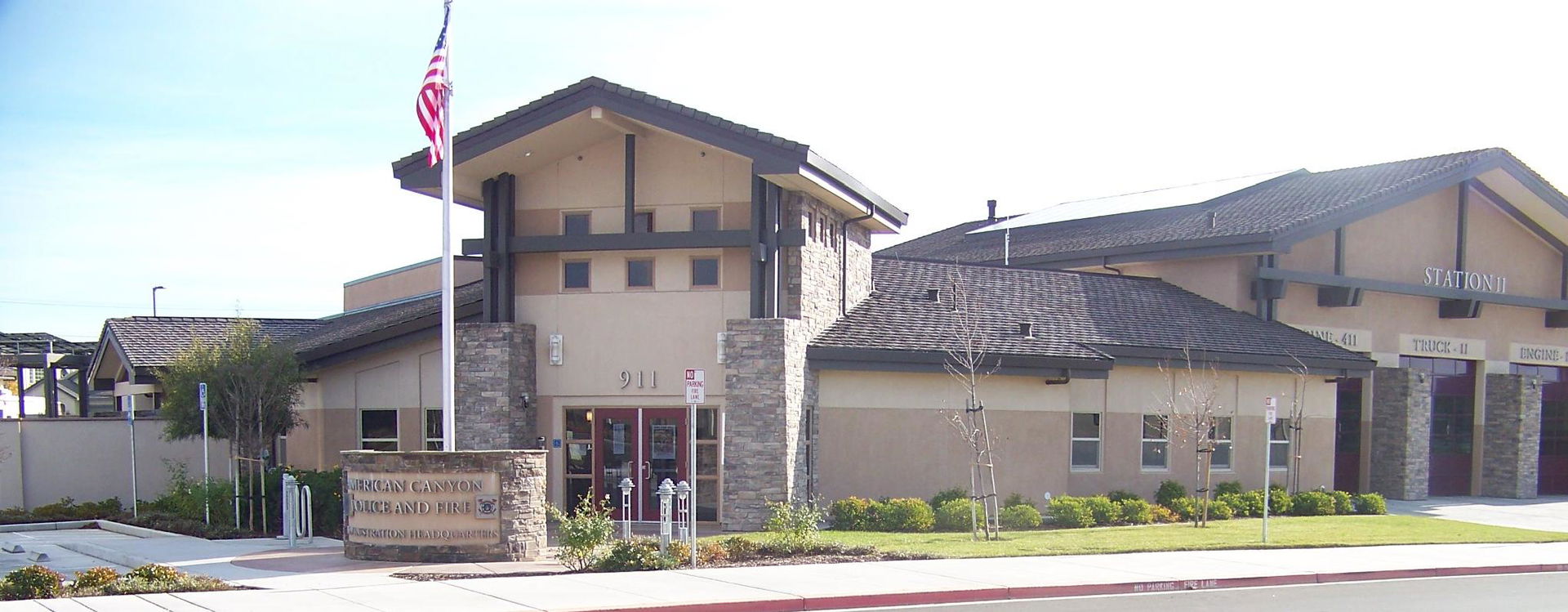 A photo of the American Canyon, CA Public Safety Building, loca…