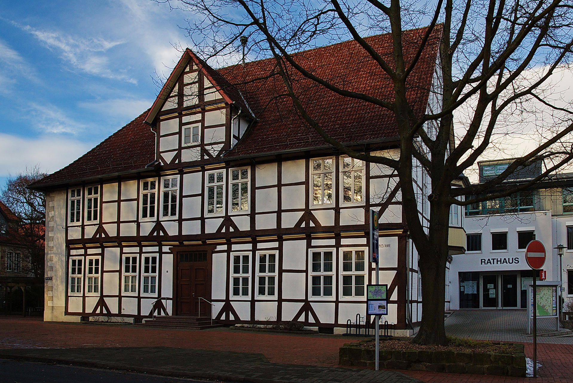 Rathaus Barsinghausen, Niedersachsen, Deutschland