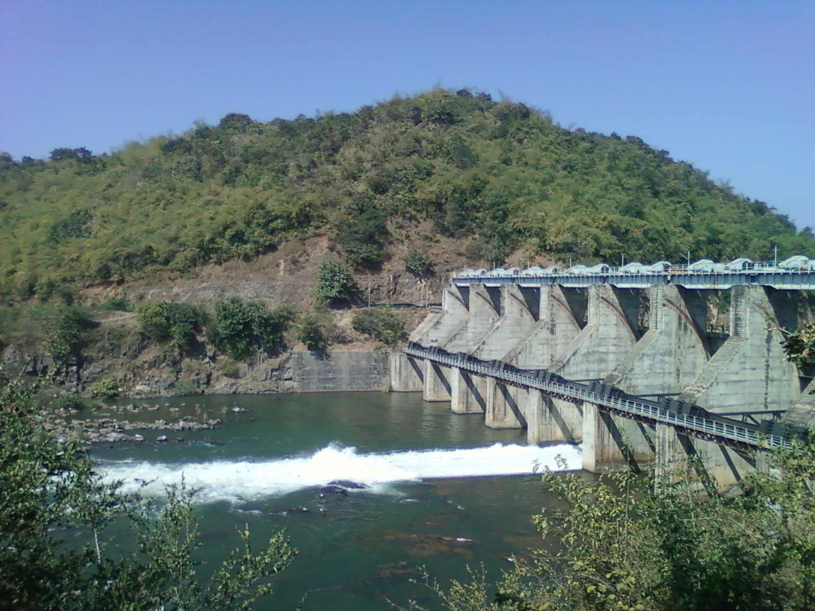 View of Yeleru Dam at Yeleswaram in East Godavari District of A…