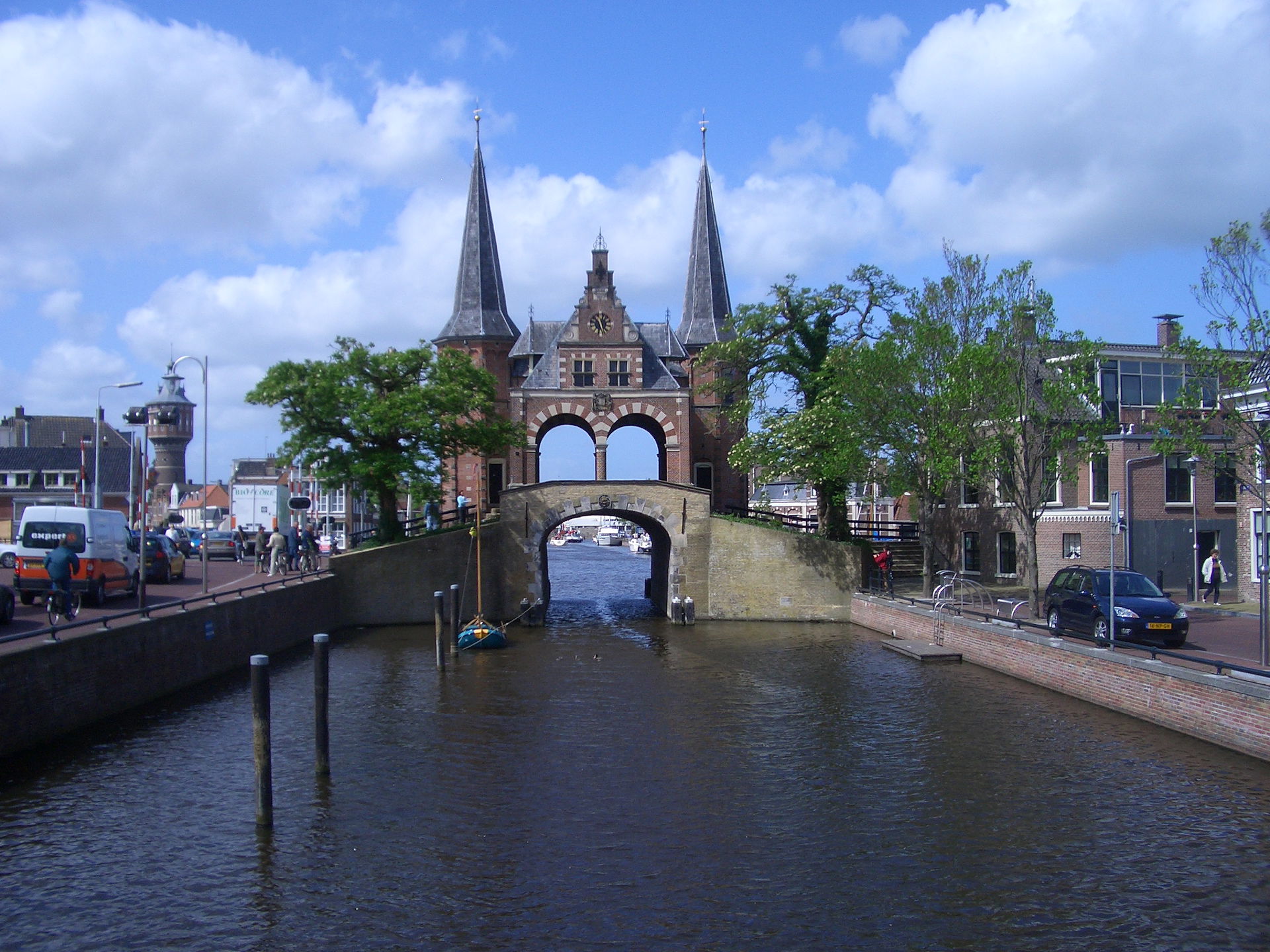 The waterpoort in Sneek, the Netherlands