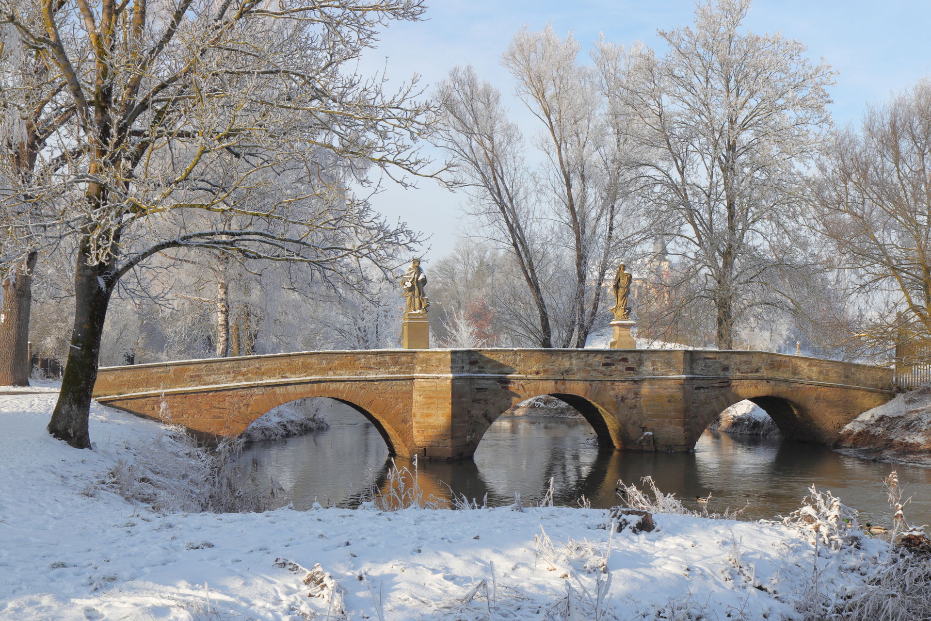Saal an der Saale, Findelbergweg, Saale bridge
