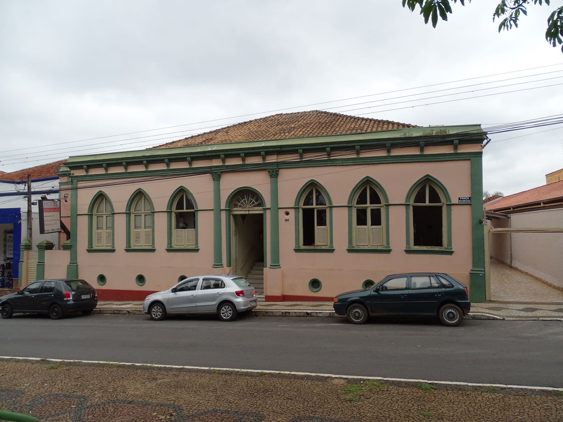 Hotel Descalvado: edificação histórica em Descalvado, SP, Brasil
