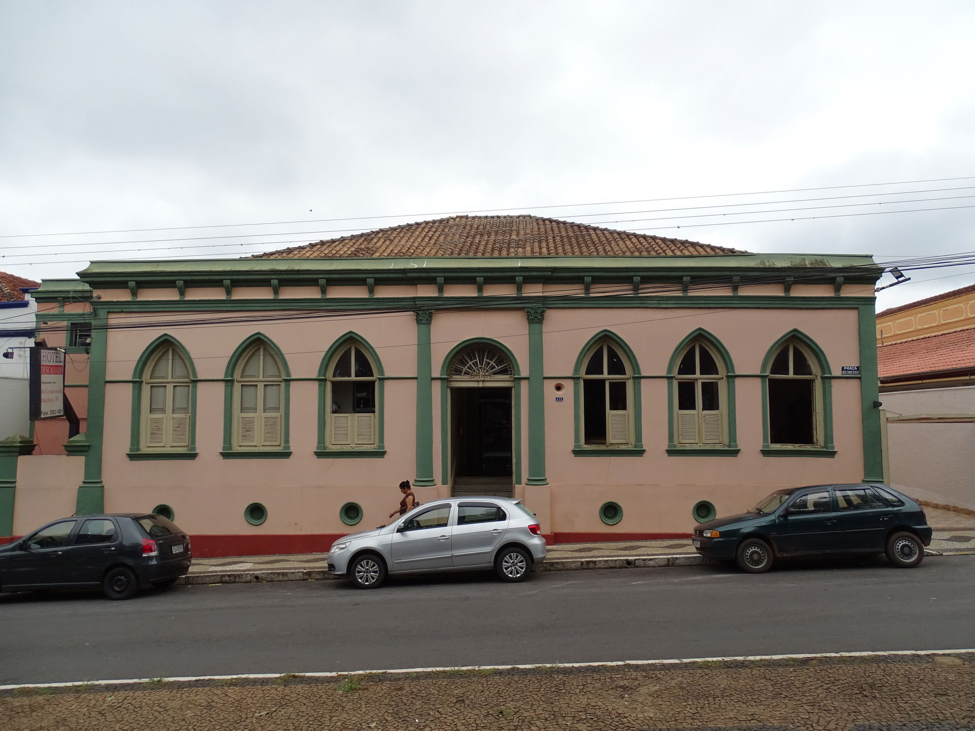 Hotel Descalvado: edificação histórica em Descalvado, SP, Brasil