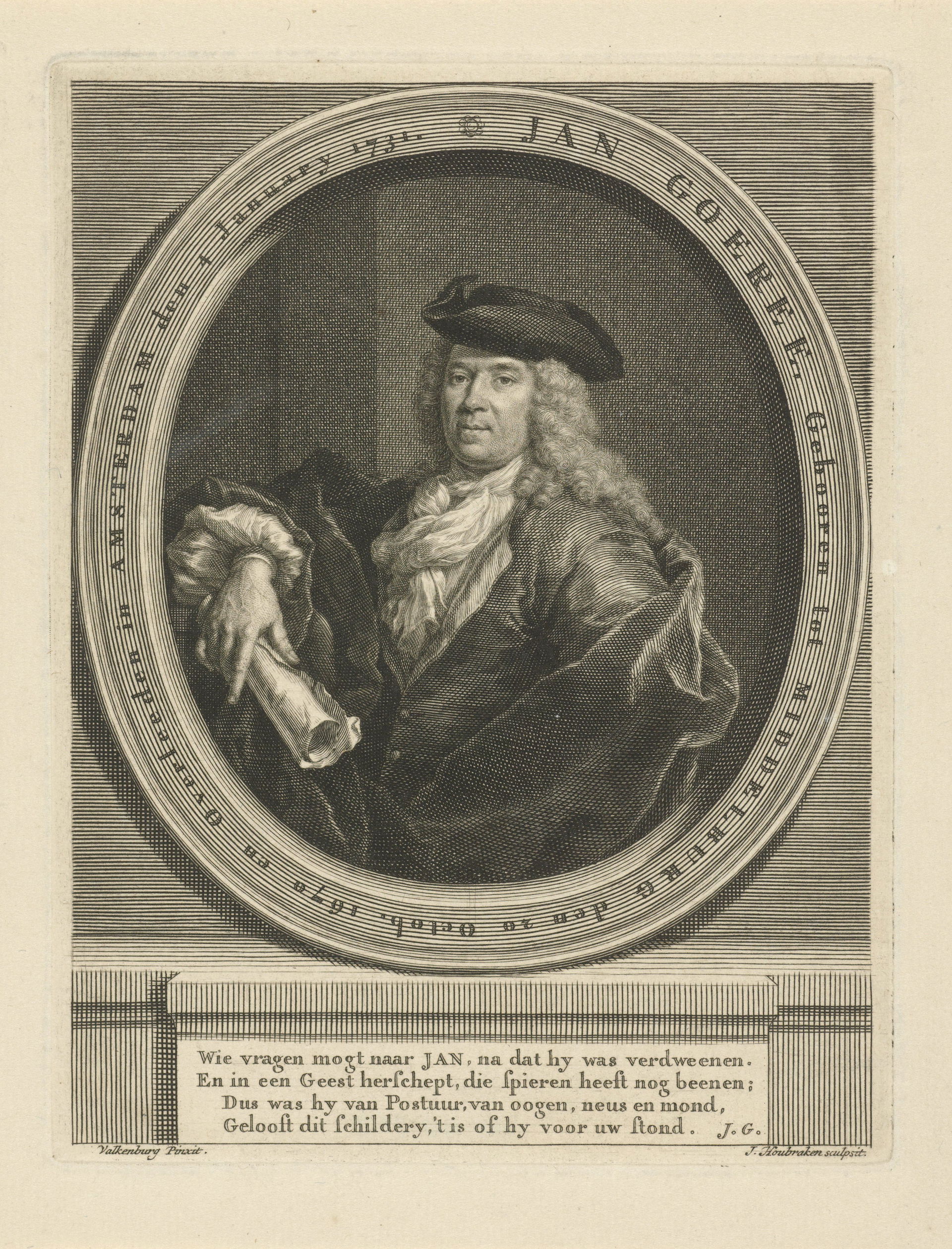 IdentificatieTitel(s): Portret van Jan Goeree. Jan Goeree (tite…