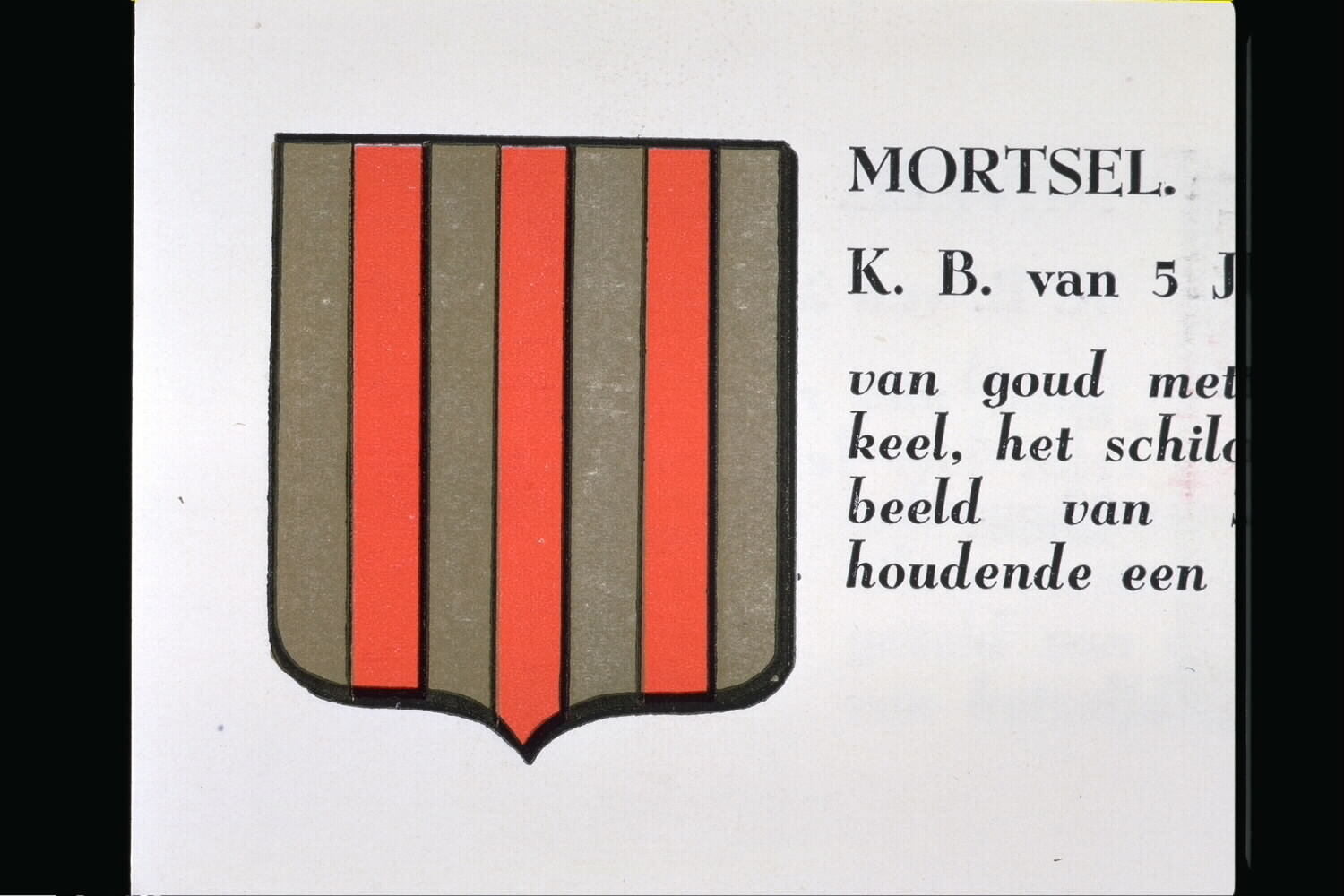 Mortsel Wapen