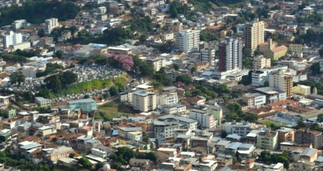 Part of the city center.