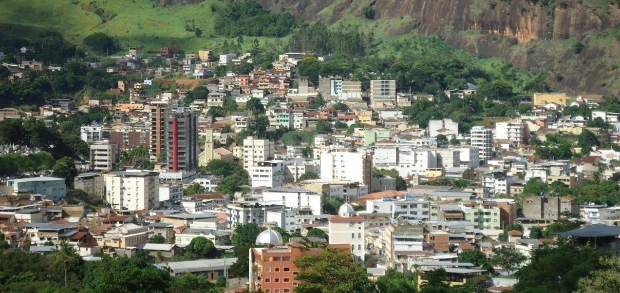 Part of the city center.