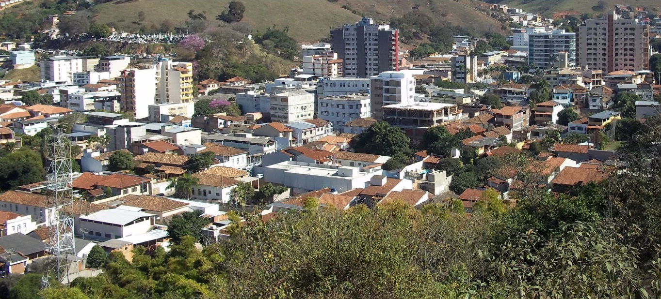Part of the city center.