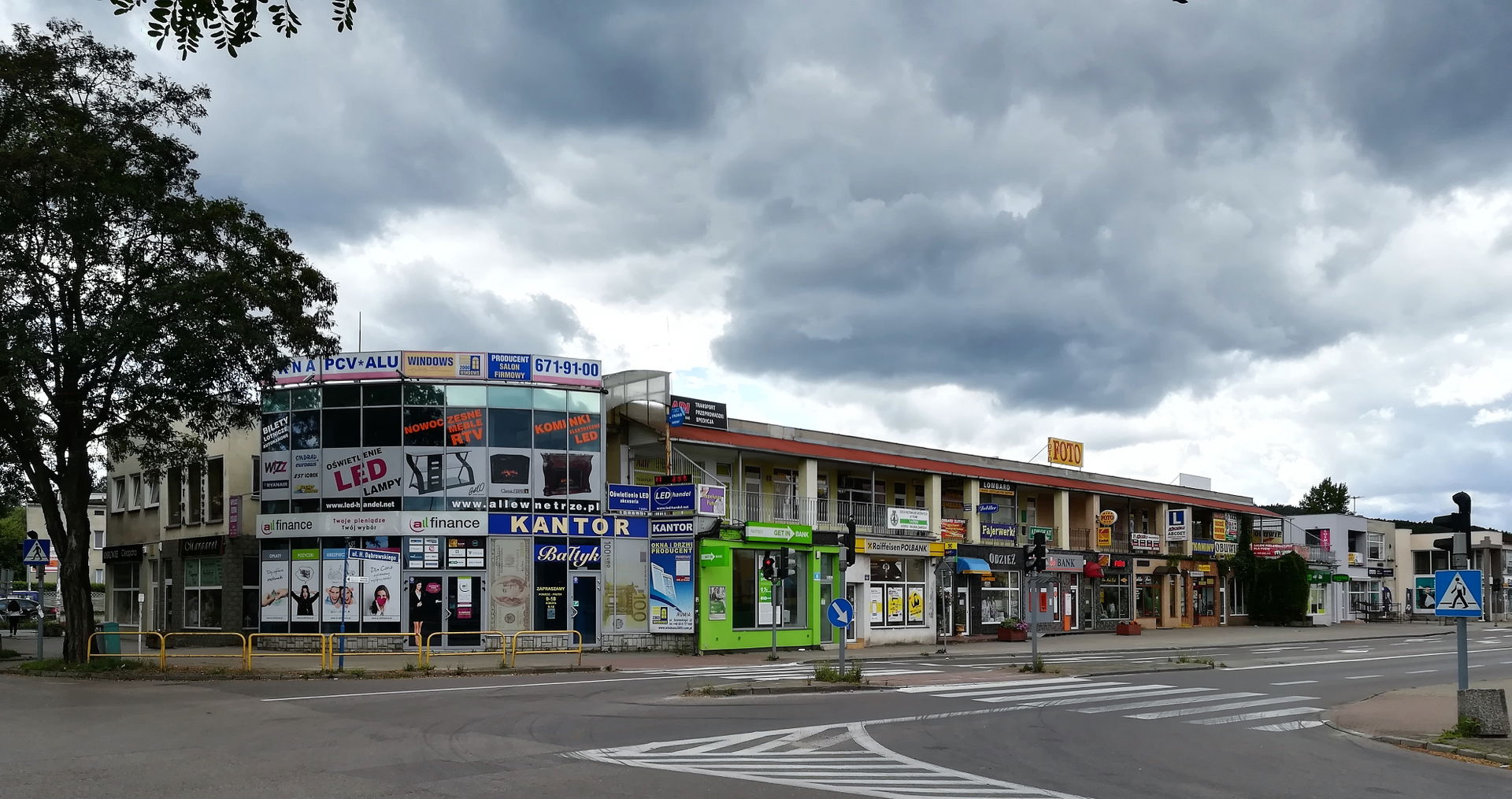Widok miejski z Rumii.