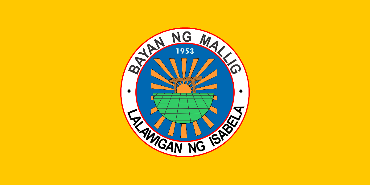 Flag of Mallig, Isabela