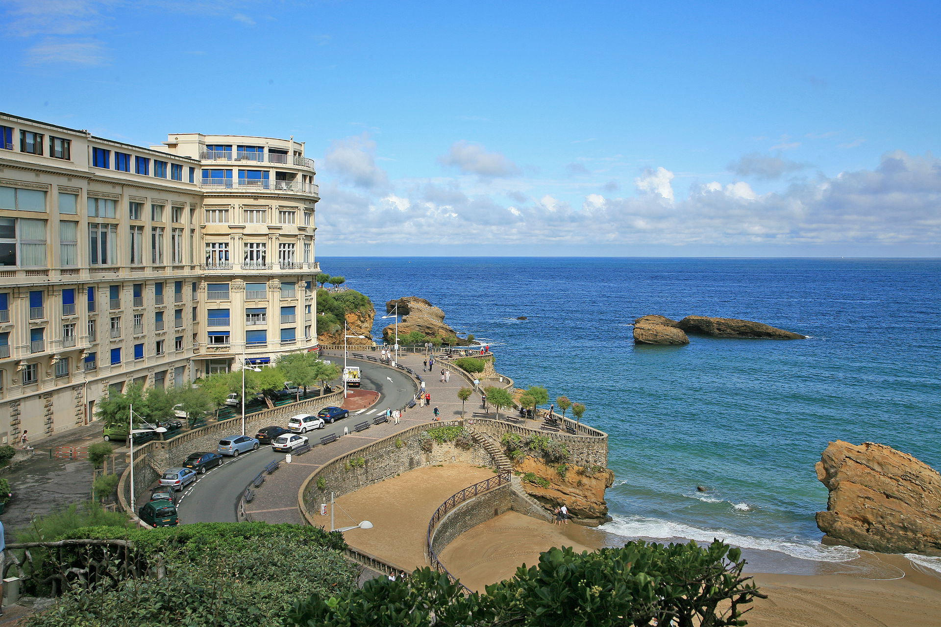 Biarritz, a seaside resort on the Basque coast in the Pyrénées-…