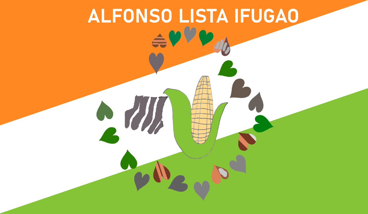 Flag of Alfonso Lista, Ifugao