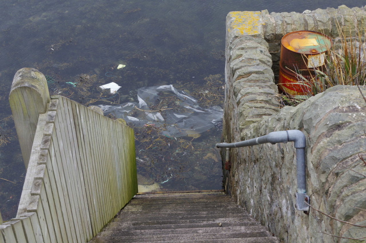 Steps at Scalloway