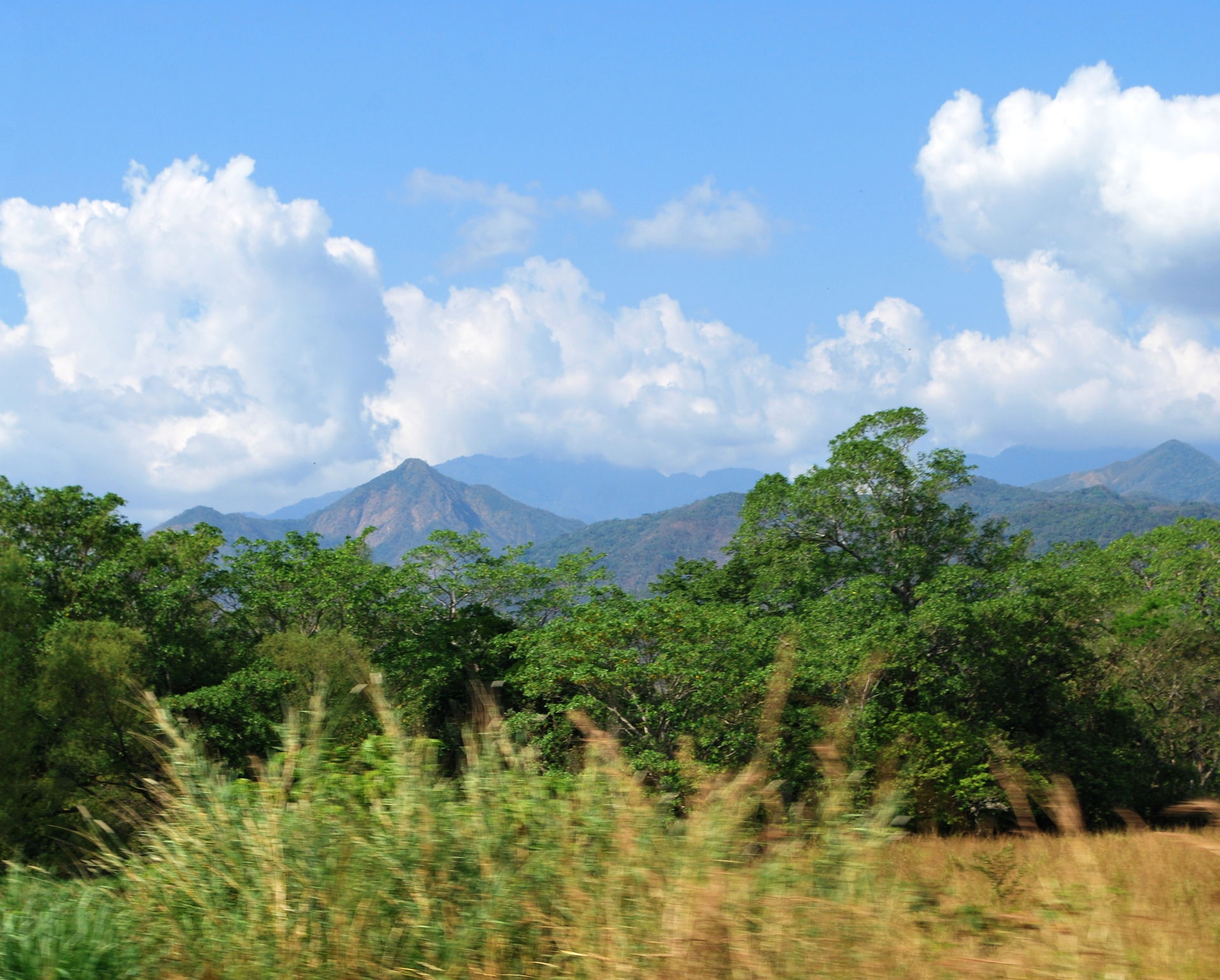 Mountain scenery off Highway 200 in the Huixtla municipality of…