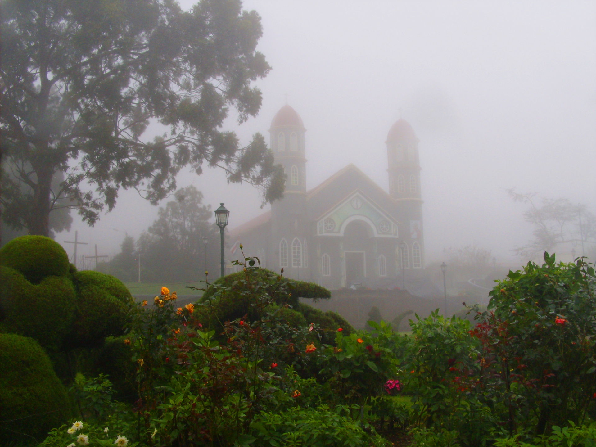 Templo Católico Zarcero, Alajuela, Costa Rica.