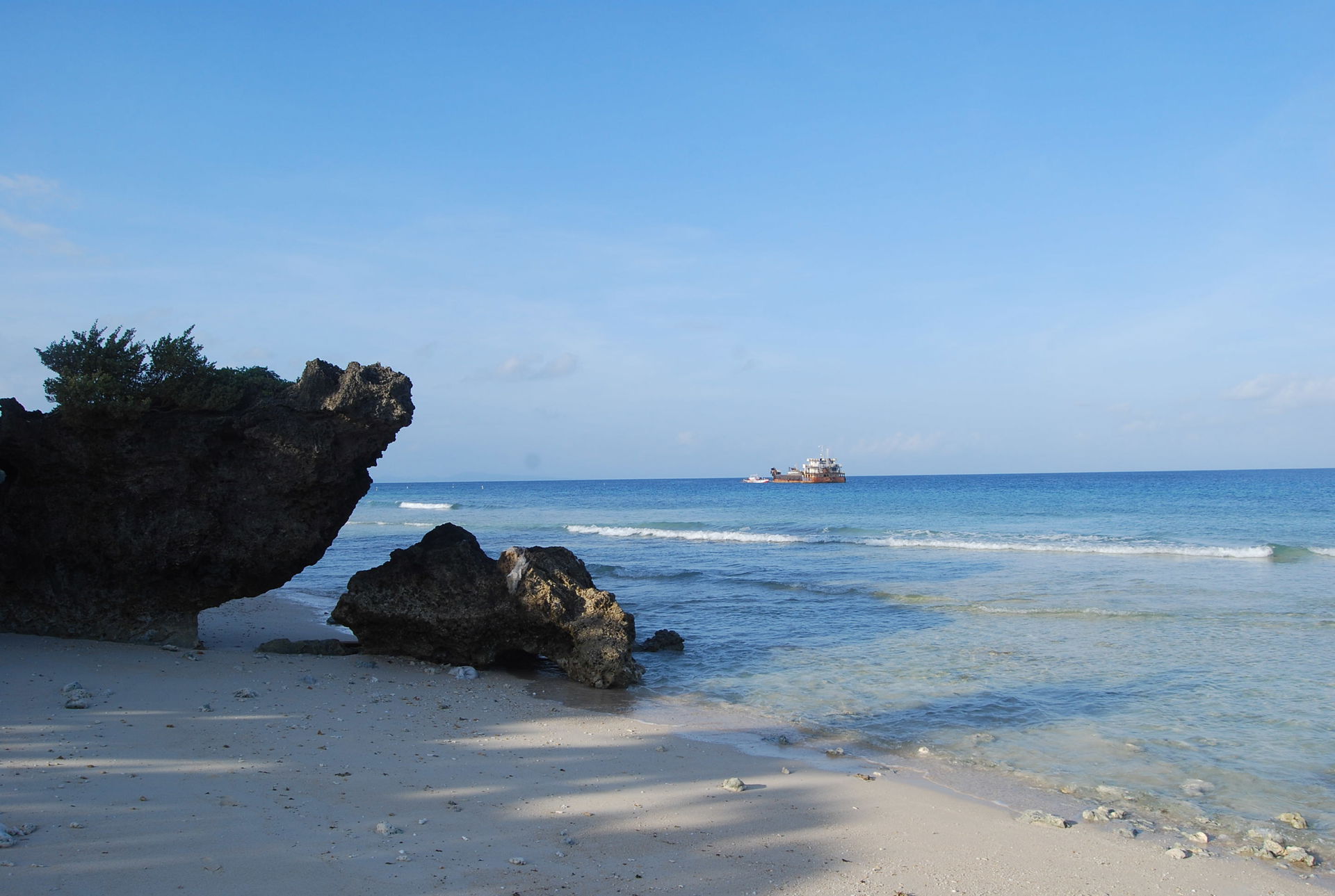 beach in Balesin island, Philippines