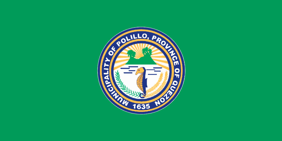 Flag of Polillo, Quezon