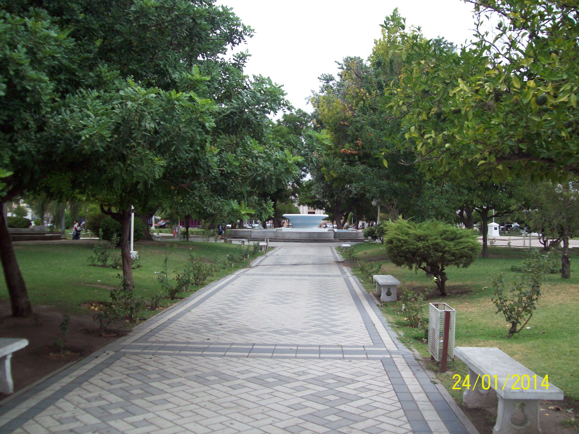 Plaza principal. Villa Dolores, Córdoba.