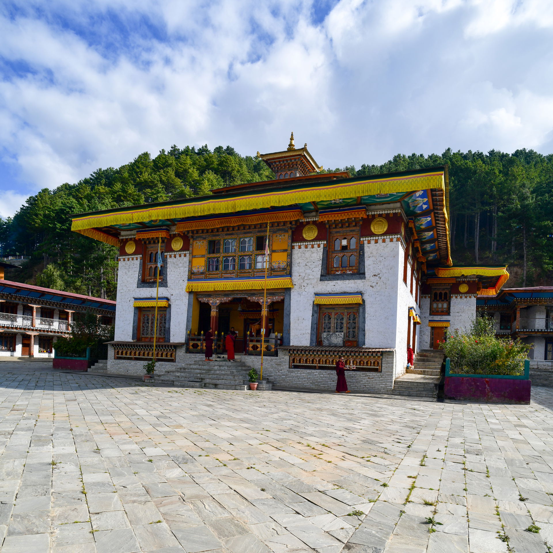 Lhodrak Karchu Monastery Temple, Bumthang