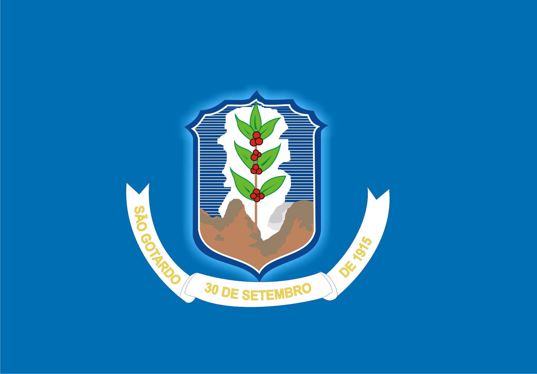 Flag of Sao Gotardo - MG