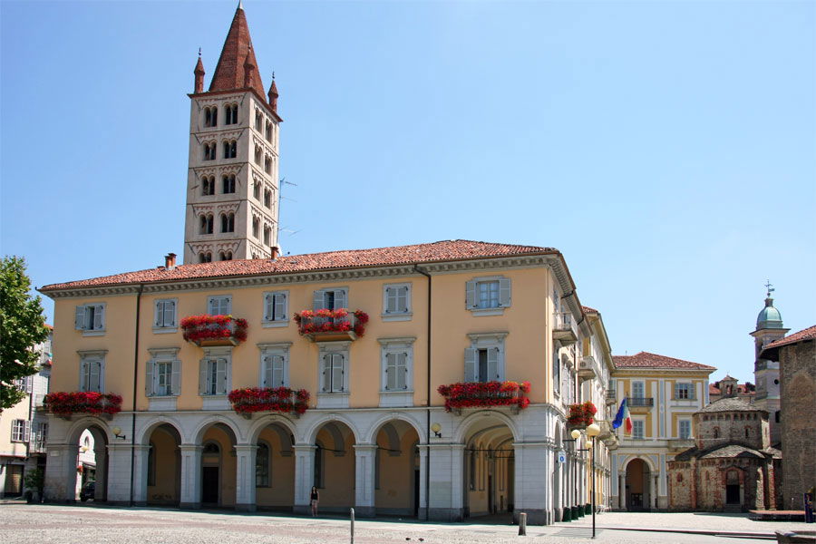 View of Biella, Italy