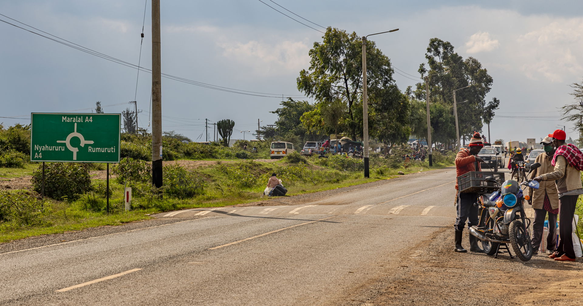 Kenyan countryside around the Equator
Laikipia County