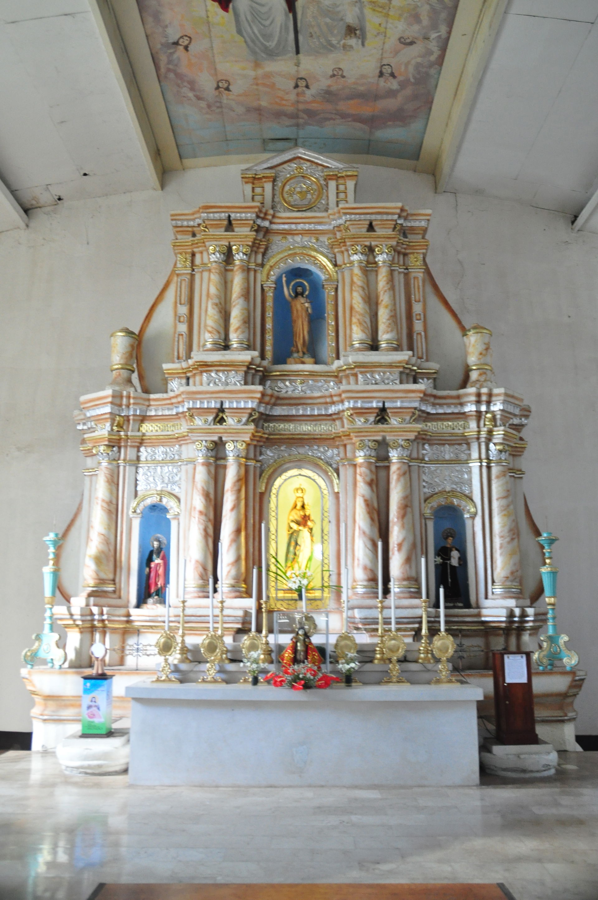 Retablo of Church of Badoc, Ilocos Norte