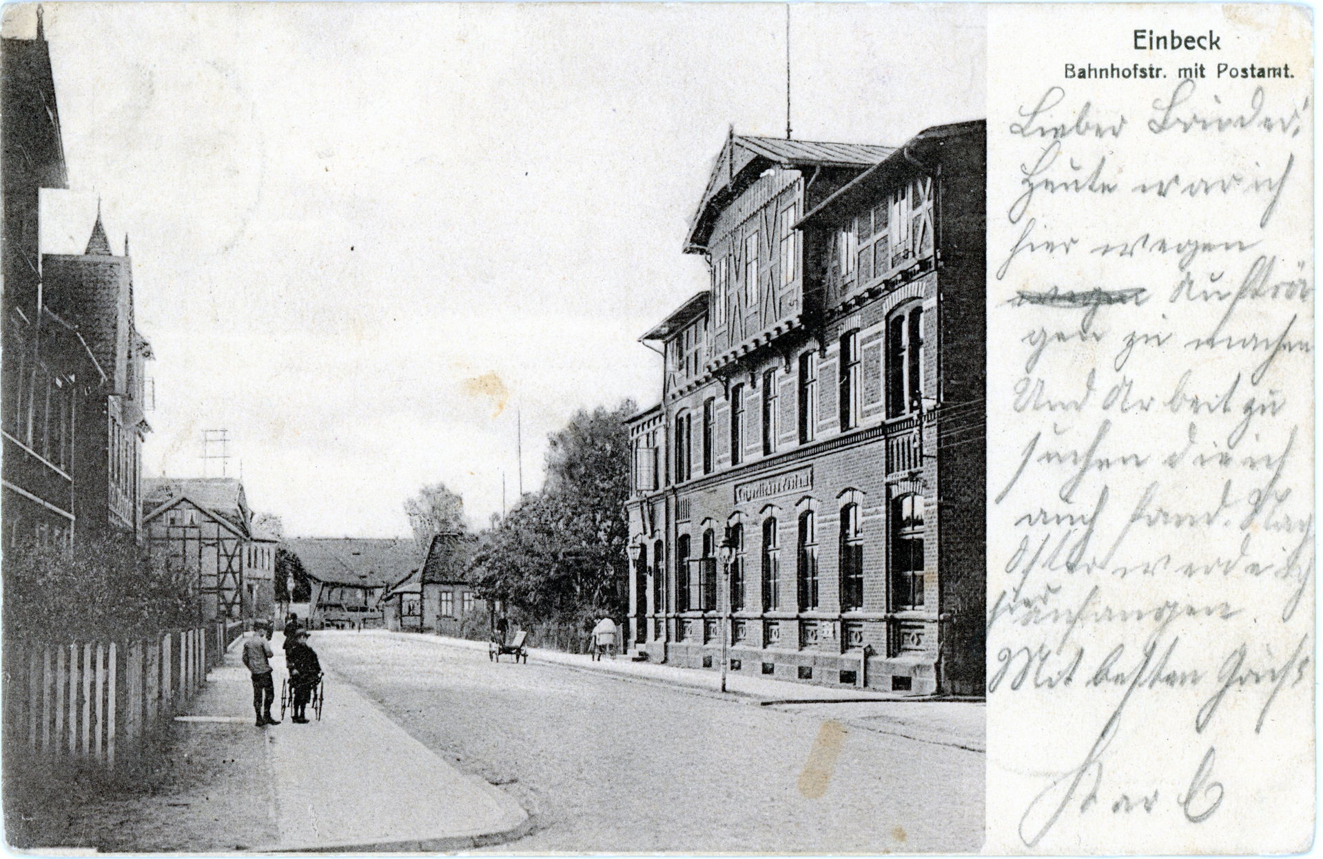 Bildseite der Ansichtskarte mit der fortlaufenden Nummer 111 au…