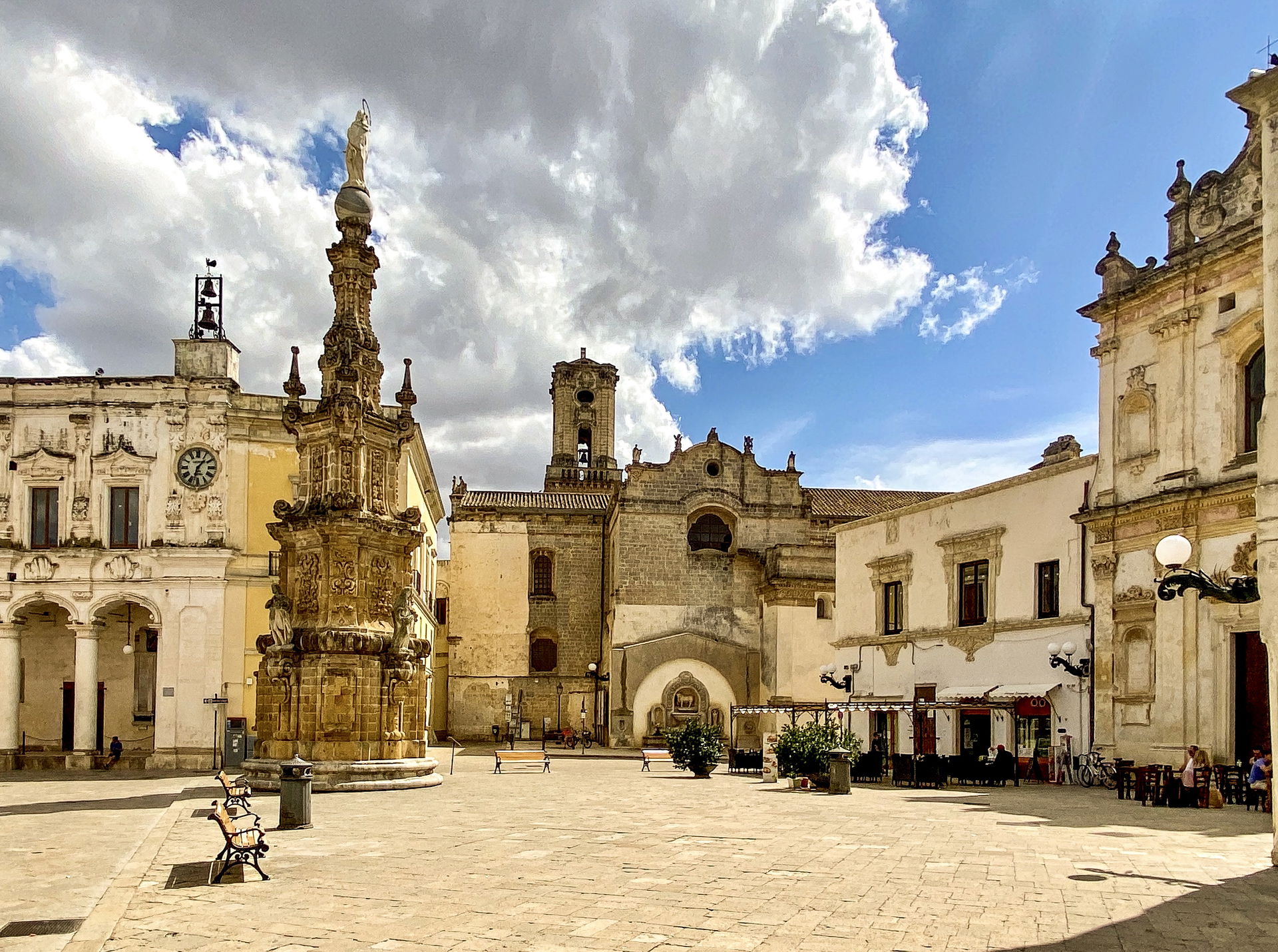 Nardò, a small jewel of Salento. 
Its beautiful square, also fa…