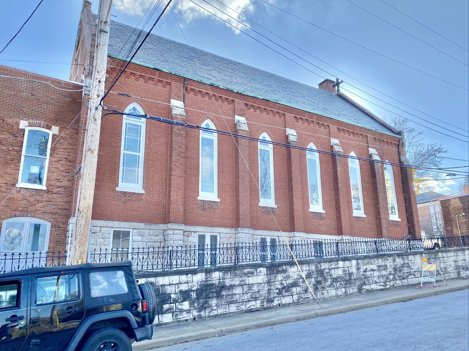 Founded in 1818, the Sacred Heart Academy occupies a series of …