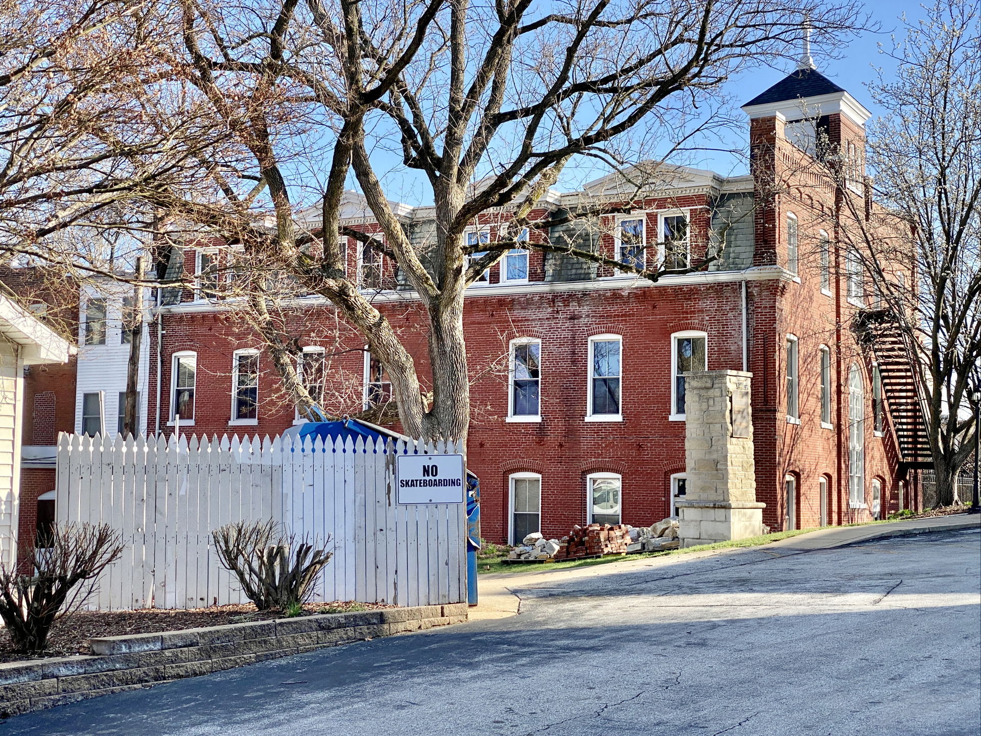 Founded in 1818, the Sacred Heart Academy occupies a series of …