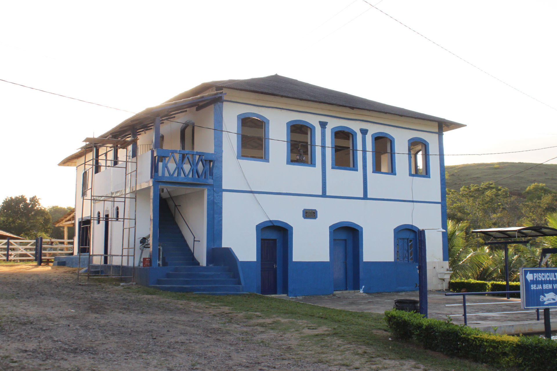 The manor house of the Fazenda Barra de Mangaraí in August 2012…