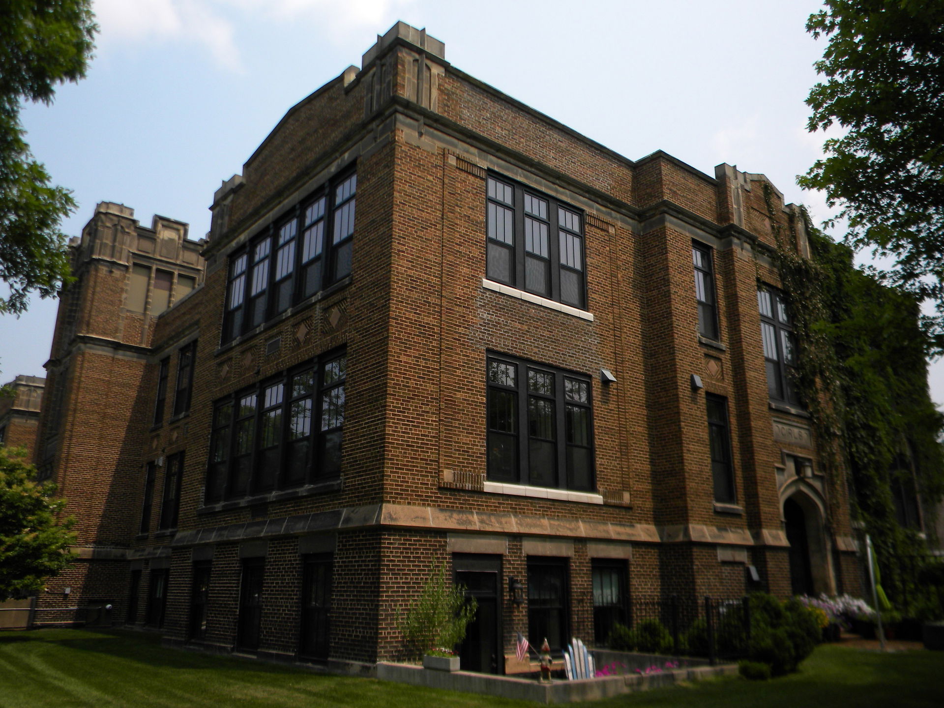 Second Ward School  Has been re-purposed as an upscale condomin…