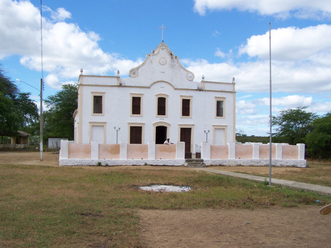 Igreja São João Batista, Vila do Araripe, Exu, Pernambuco, Bras…