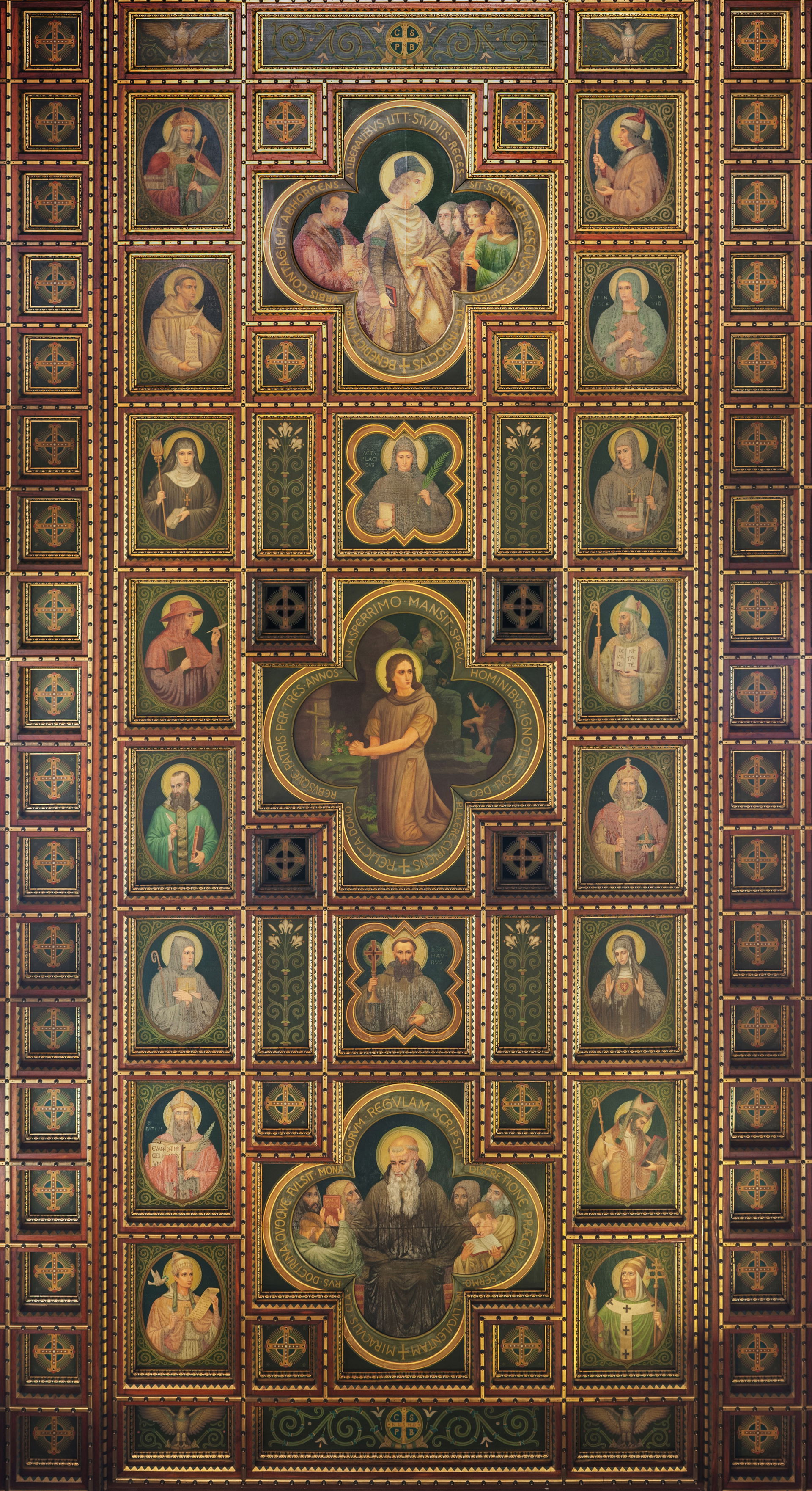 São Bento Monastery roof, São Paulo, Brazil