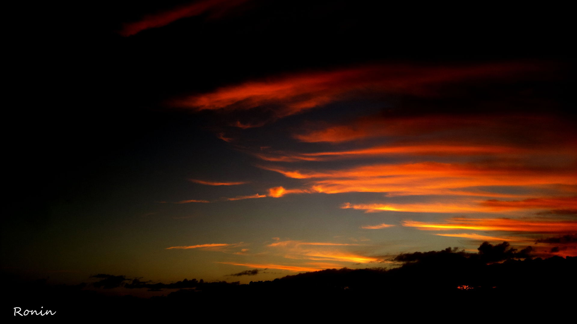 Camacan , sul da bahia por do sol