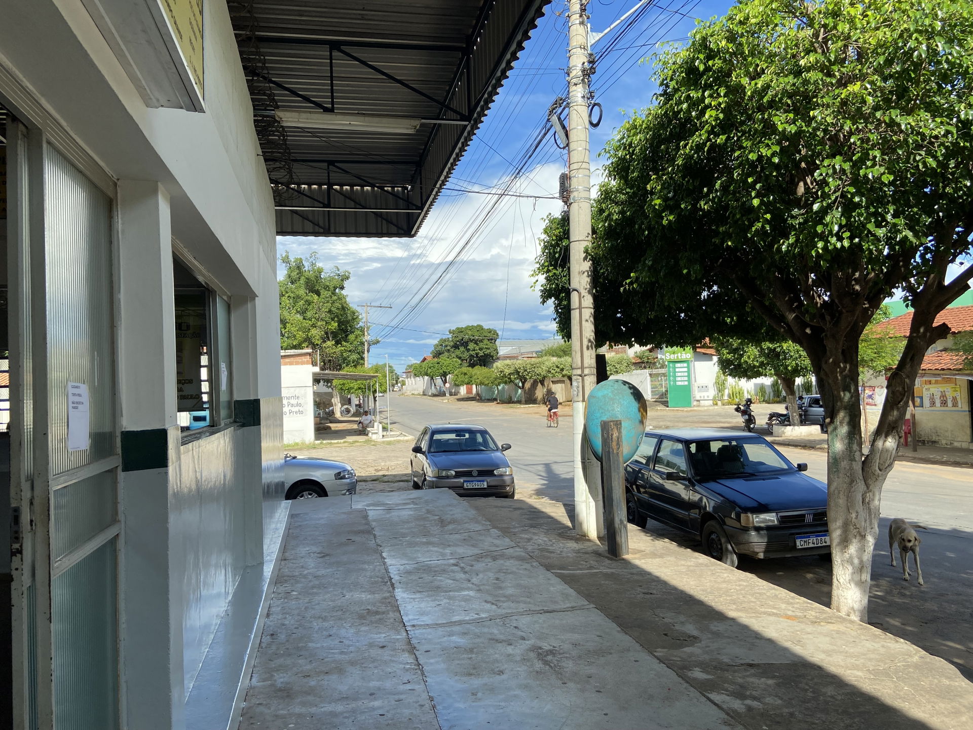 Avenida Juscelino Kubitscheck em Espinosa. Foto de 22 de janeir…
