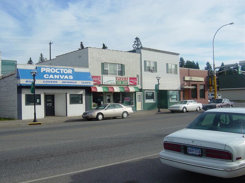 Downtown Proctor Minnesota on US Hwy 2, taken 2 November 2005 b…