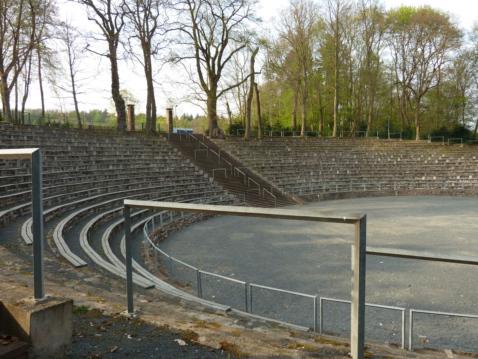 Waldbühne am Gesundbrunnen in Northeim. Erbaut in den 1930er Ja…