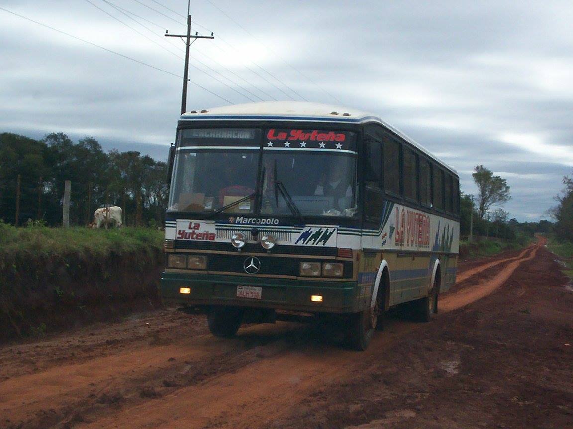 Ruta Nacional 8, a su paso por Yuty.