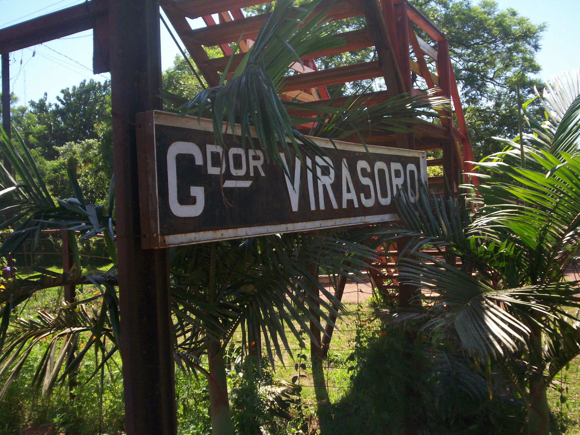 Estación Gobernador Virasoro, ferrocarril Urquiza.