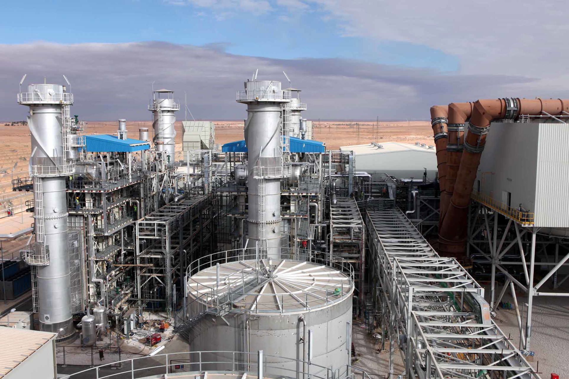 [Mohand Ouali] The Hassi R'mel power plant was recently inaugur…