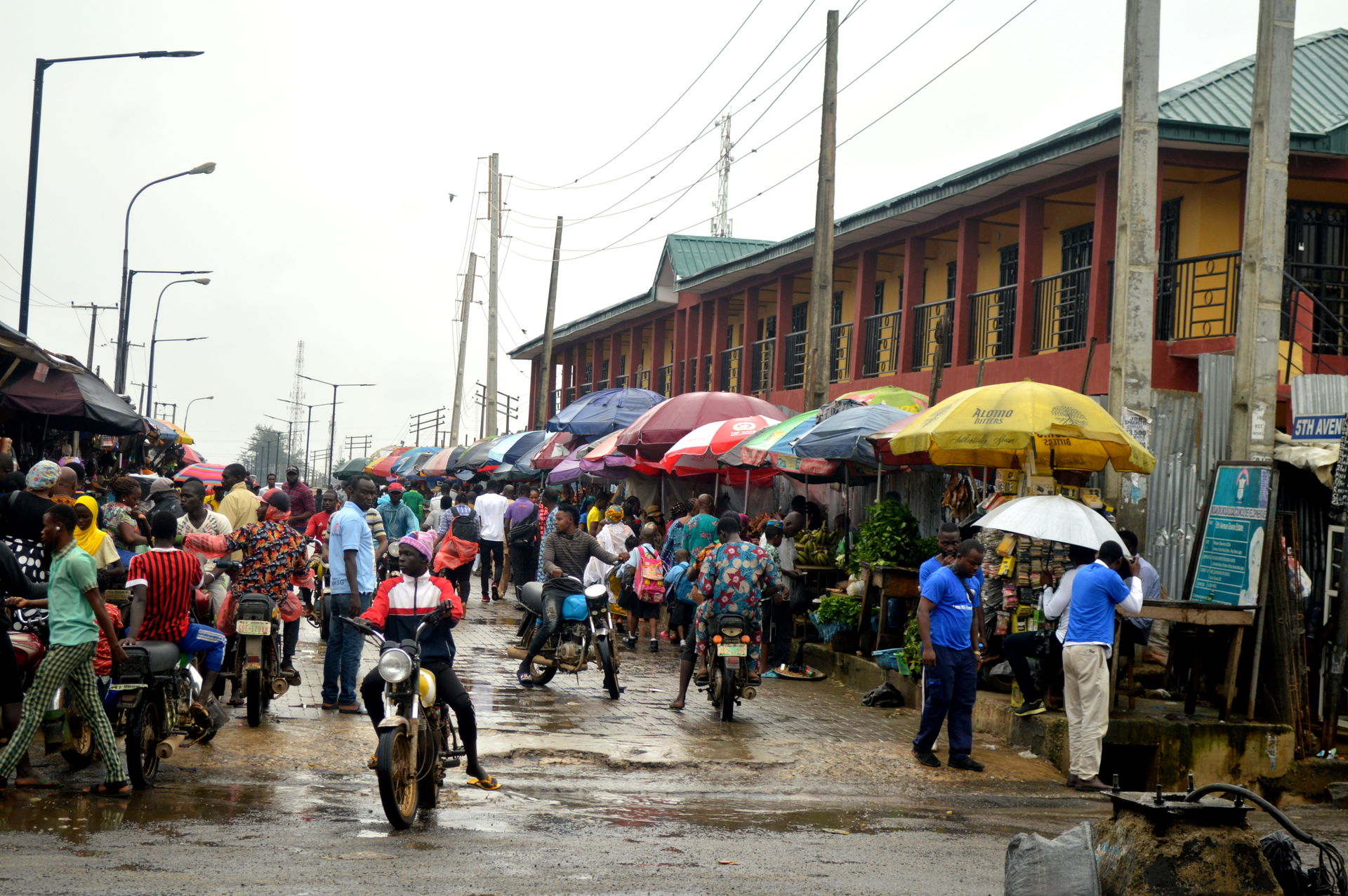 Gowon Estate area, Egbeda, Lagos-Nigeria