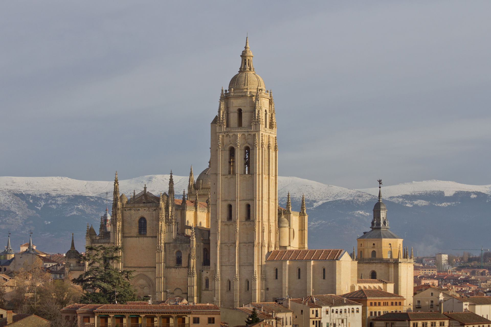 Cathedral of St. Mary, Segovia, Spain.