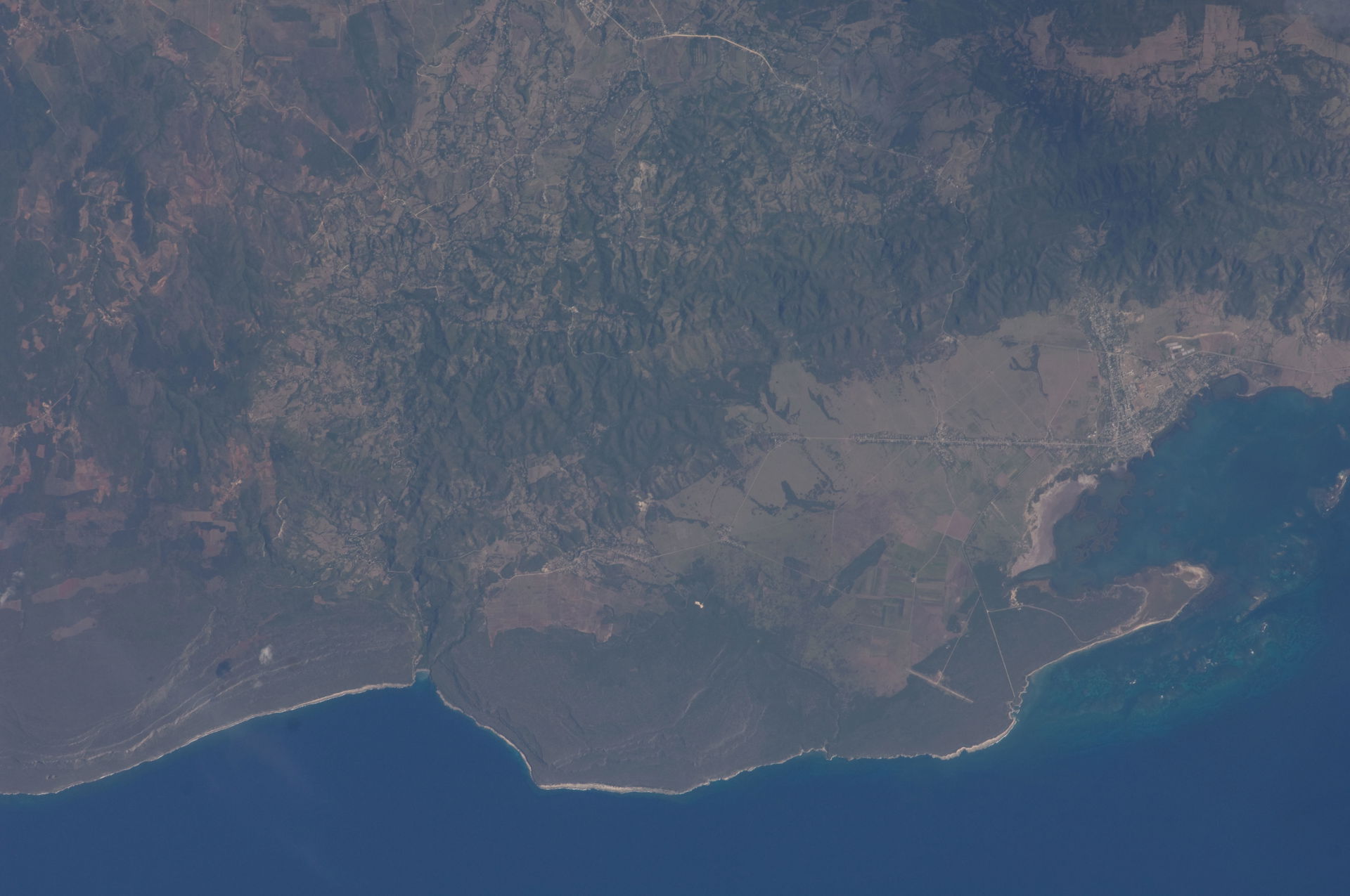 View of Cuba taken during ISS Expedition 20. Pilón (municipalit…