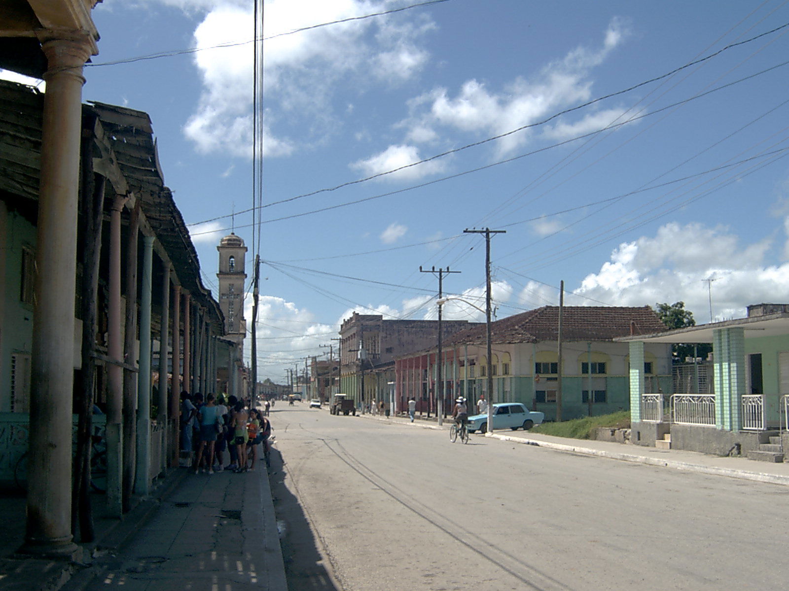 View of Cabaiguán, a town in the centre of Cuba