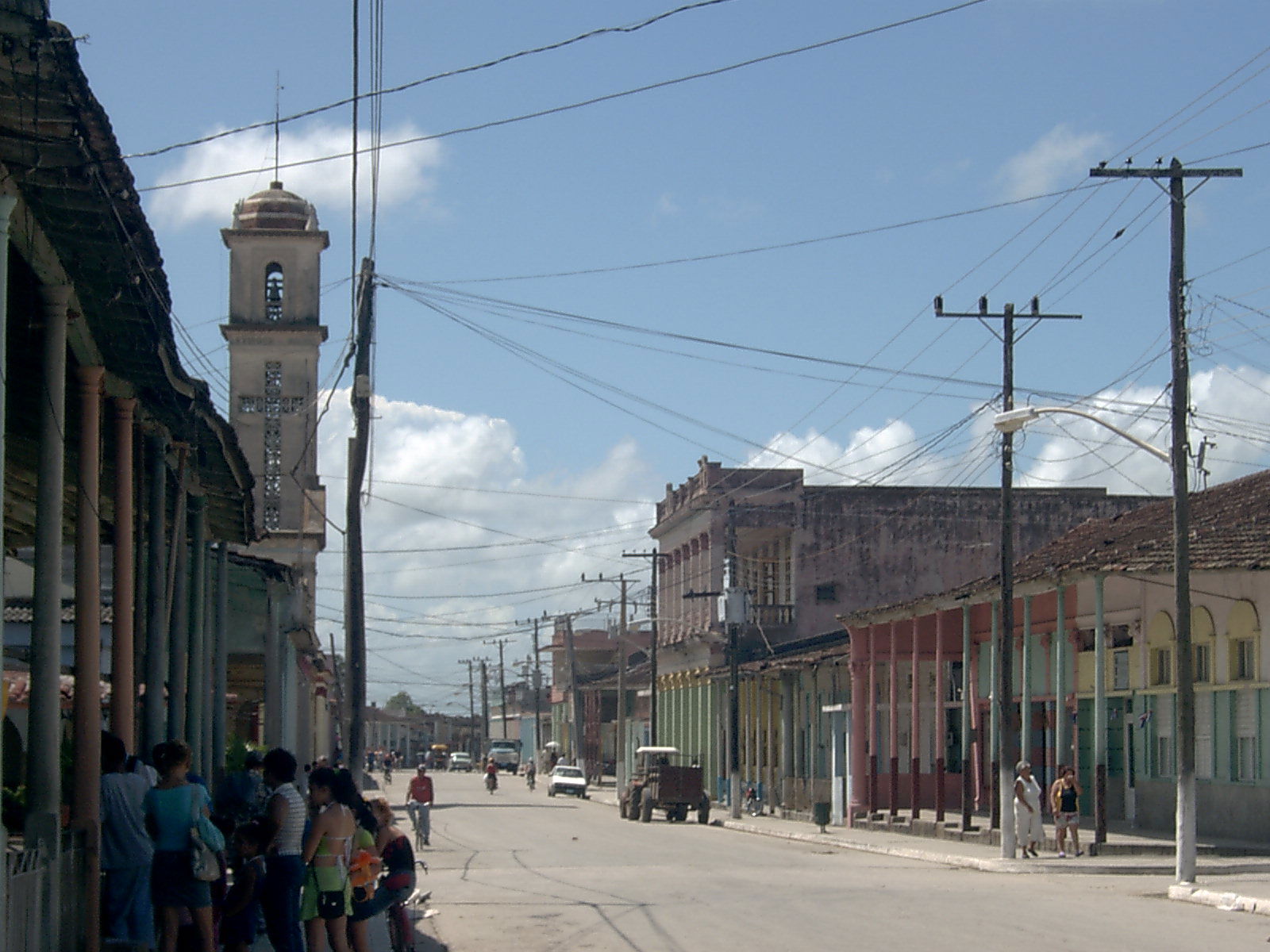 View of Cabaiguán, a town in Sancti Spíritus Province, in the c…