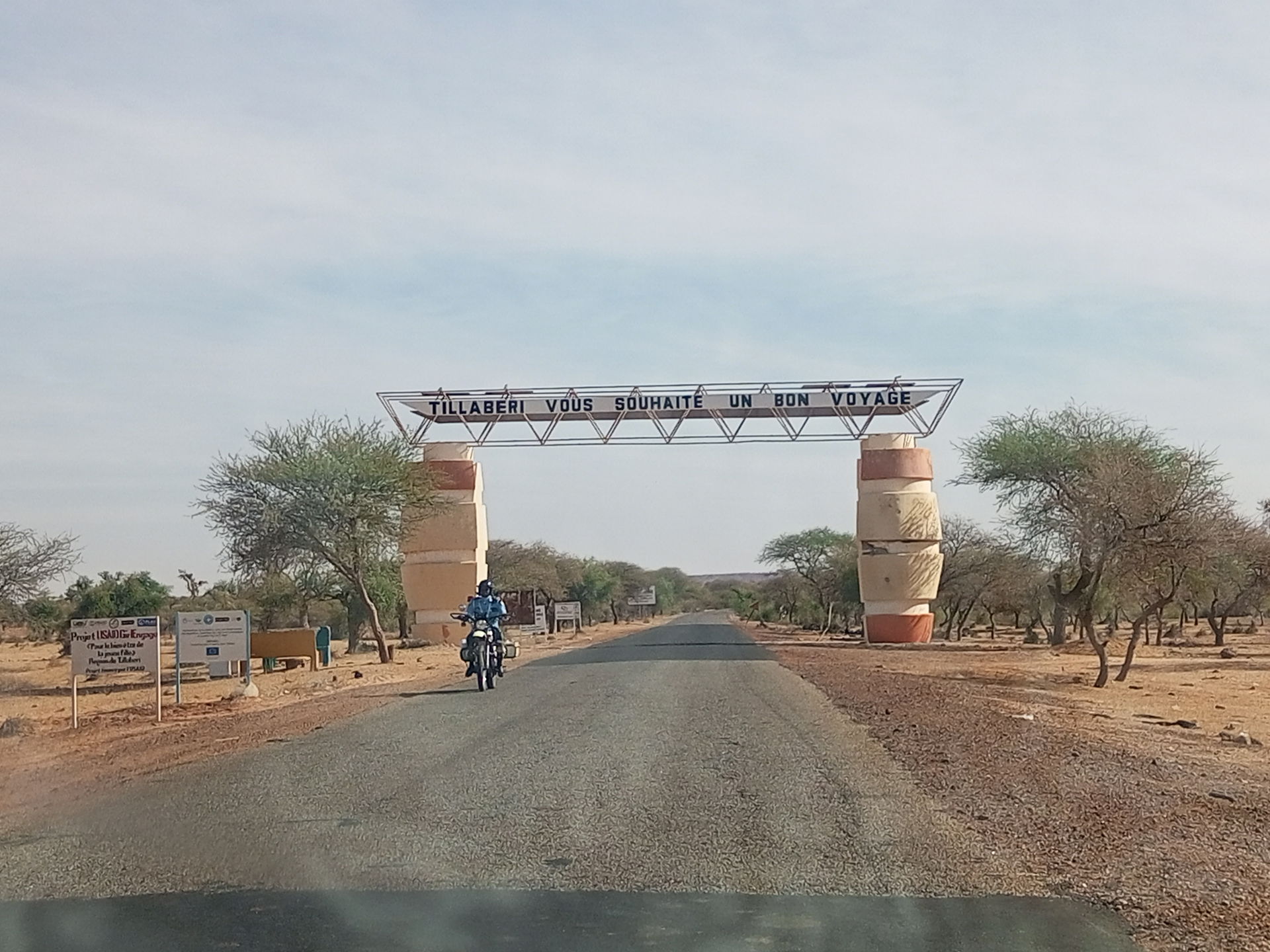 Bon voyage sortie Tillabéri vera Niamey